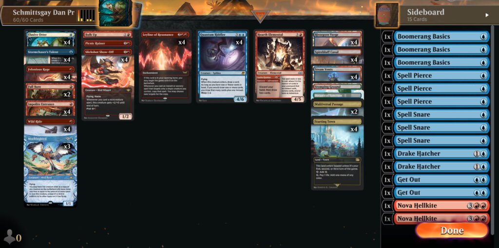 Dan Prowess as screenshot on MTG Arena